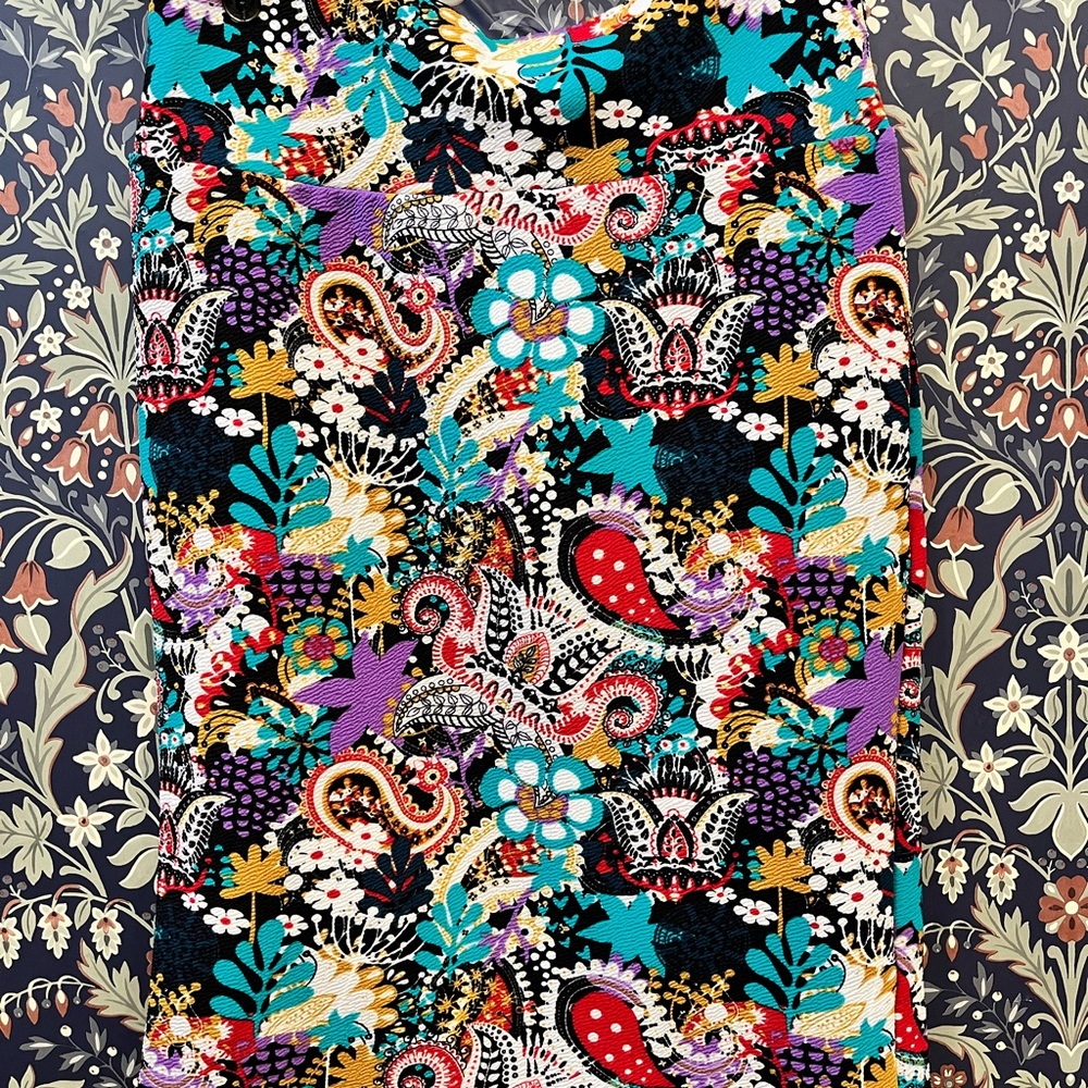 LuLaRoe Multicolor Floral Dress